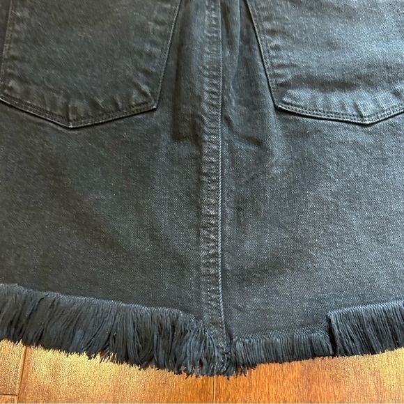J Brand Black “Jules” Denim Mini Skirt, Size 4 - Picture 13 of 16